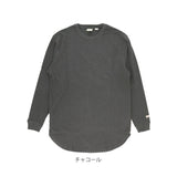 ロンt メンズ ブランド 通販 goodwear 長袖 tシャツ ロングスリーブ グッドウェア おしゃれ シンプル 無地 秋 冬 秋服 アースカラー ラウンドカット 大きめ ビッグシルエット ロング丈?長め ヘビーウェイト 厚手 Tシャツ レディース 男女兼用 カットソー Goodwear Long