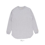 ロンt メンズ ブランド 通販 goodwear 長袖 tシャツ ロングスリーブ グッドウェア おしゃれ シンプル 無地 秋 冬 秋服 アースカラー ラウンドカット 大きめ ビッグシルエット ロング丈?長め ヘビーウェイト 厚手 Tシャツ レディース 男女兼用 カットソー Goodwear Long