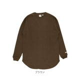 ロンt メンズ ブランド 通販 goodwear 長袖 tシャツ ロングスリーブ グッドウェア おしゃれ シンプル 無地 秋 冬 秋服 アースカラー ラウンドカット 大きめ ビッグシルエット ロング丈?長め ヘビーウェイト 厚手 Tシャツ レディース 男女兼用 カットソー Goodwear Long