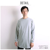 ロンt メンズ ブランド 通販 goodwear 長袖 tシャツ ロングスリーブ グッドウェア おしゃれ シンプル 無地 秋 冬 秋服 アースカラー ラウンドカット 大きめ ビッグシルエット ロング丈?長め ヘビーウェイト 厚手 Tシャツ レディース 男女兼用 カットソー Goodwear Long