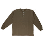 goodwear 長袖 tシャツ グッドウェア 2w75512 通販 メンズ シャツ Goodwear USA ロンt シャツ 袖リブヘンリーネックロンT トップス インナー アンダーウェア レディース ユニセックス 丸首 ボタン ろんt ロンティ おしゃれ 無地 厚手 コットン 綿
