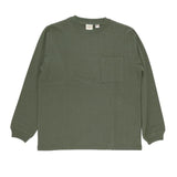 ロンt メンズ ブランド 通販 goodwear 長袖 tシャツ ロングスリーブ グッドウェア おしゃれ シンプル 無地 アースカラー ポケット付き 秋 冬 秋服 レギュラーフィット ヘビーウェイト 厚手 Tシャツ レディース 男女兼用 カットソー Goodwear Regular Fit T-shirt 8518