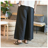 ワイドパンツ メンズ 通販 レディース 男女兼用 黒 ガウチョパンツ クロップド パンツ 春 夏 秋 柄 袴パンツ 大人 かわいい 大きいサイズ カジュアル きれいめ おしゃれ 服 ボトムス