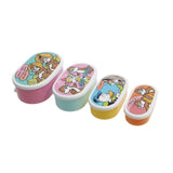 ランチボックス おしゃれ 通販 弁当箱 入れ子 子供 女子 かわいい キャラクター ランチケース フードコンテナ 4P 4個 ディズニー チップとデール チップ&デール トイストーリー くまのプーさん スターウォーズ シンプソンズ 450ml 280ml 180ml 100ml 幼稚園 保育園 小学生 - バックヤードファミリー