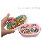 ランチボックス おしゃれ 通販 弁当箱 入れ子 子供 女子 かわいい キャラクター ランチケース フードコンテナ 4P 4個 ディズニー チップとデール チップ&デール トイストーリー くまのプーさん スターウォーズ シンプソンズ 450ml 280ml 180ml 100ml 幼稚園 保育園 小学生 - バックヤードファミリー