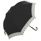 傘 レディース 長傘 晴雨兼用 通販 日傘 雨傘 遮光 シルバーコーティング オシャレ ジャンプ傘 グラスファイバー 丈夫 雨晴兼用 おしゃれ シンプル かわいい 60cm 8本骨 三国 MIKUNI 60cmBジャンプ式 晴雨兼用傘 - バックヤードファミリー