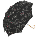 傘 レディース 長傘 晴雨兼用 通販 日傘 雨傘 遮光 シルバーコーティング オシャレ ジャンプ傘 グラスファイバー 丈夫 雨晴兼用 おしゃれ シンプル かわいい 60cm 8本骨 三国 MIKUNI 60cmBジャンプ式 晴雨兼用傘 - バックヤードファミリー