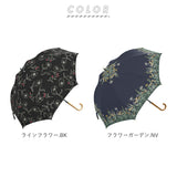 傘 レディース 長傘 晴雨兼用 通販 日傘 雨傘 遮光 シルバーコーティング オシャレ ジャンプ傘 グラスファイバー 丈夫 雨晴兼用 おしゃれ シンプル かわいい 60cm 8本骨 三国 MIKUNI 60cmBジャンプ式 晴雨兼用傘 - バックヤードファミリー