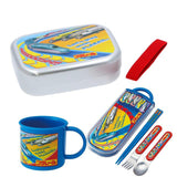 お弁当箱 セット 子供 通販 弁当箱セット 入園準備 ランチボックス プラコップ 箸 弁当箱 トリオセット カトラリー プラコップ お弁当 ランチグッズ 弁当 食洗機対応 遠足 アルミ弁当 キャラクター アナ雪 プリンセス ソフィア トイストーリー カーズ キティ ぼんぼんりぼん - バックヤードファミリー