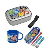 お弁当箱 セット 子供 通販 弁当箱セット 入園準備 ランチボックス プラコップ 箸 弁当箱 トリオセット カトラリー プラコップ お弁当 ランチグッズ 弁当 食洗機対応 遠足 アルミ弁当 キャラクター アナ雪 プリンセス ソフィア トイストーリー カーズ キティ ぼんぼんりぼん - バックヤードファミリー