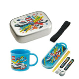 お弁当箱 セット 子供 通販 弁当箱セット 入園準備 ランチボックス プラコップ 箸 弁当箱 トリオセット カトラリー プラコップ お弁当 ランチグッズ 弁当 食洗機対応 遠足 アルミ弁当 キャラクター アナ雪 プリンセス ソフィア トイストーリー カーズ キティ ぼんぼんりぼん - バックヤードファミリー