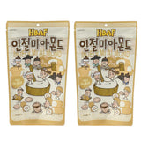 韓国 ハニーバター 2個セット 通販 ミックスナッツ アーモンド ワサビ味アーモンド キャラメルアーモンド 大袋 お菓子 スナック おやつ 韓国食品 お土産 ハニーバターアーモンド ハニーバターミックスナッツ ナッツ アーモンド 220g 大容量 - バックヤードファミリー