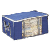 圧縮袋 衣類 3個セット 通販 圧縮バッグ 収納ケース 収納 カバー 服 衣装ケース 衣類ケース 押入れ収納 衣類収納具 衣類圧縮袋 圧縮プラス ネイビー 圧縮＋ 圧縮plus 圧縮+ 収納用品 生活雑貨 - バックヤードファミリー