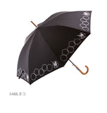 晴雨兼用傘 58cm ATTAIN アテイン 通販 日傘 ジャンプ ジャンプ傘 晴雨兼用 レディース 婦人用 8本骨 58センチ 紫外線対策 UV対策 黒 ブラック シルバーコーティング UVカット率99% グラスファイバー骨 アンブレラ パラソル 遮光率99.5%以上 花柄 フラワー ローズ ネコ 猫 - バックヤードファミリー