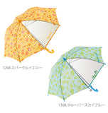 子供傘 45cm 通販 傘 子ども用 キッズ こども 女の子 女子 手開き式 手開き傘 1コマ 透明窓付き 女児 園児 幼児 軽量 軽い イチゴ いちご 苺 クローバー アクセサリー 通園 幼稚園 保育園 ネームタグ付き カラフル かわいい 雨傘 かさ カサ 安全手開き傘 POE - バックヤードファミリー