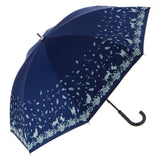 晴雨兼用傘 47cm 8本骨 ATTAIN アテイン 通販 裏シルバー UV99%CUT 遮光率98.0%以上 日傘 レディース 手開き 手動 おしゃれ かわいい 軽い 軽量 ショートタイプ 雨傘 長傘 黒 ブラック オフ白 紺 ネイビー 猫 ネコ&葉っぱ CAT&NOTE 花柄 フラワー ローズガーデン 薔薇 バラ - バックヤードファミリー