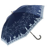 晴雨兼用傘 47cm 8本骨 ATTAIN アテイン 通販 裏シルバー UV99%CUT 遮光率98.0%以上 日傘 レディース 手開き 手動 おしゃれ かわいい 軽い 軽量 ショートタイプ 雨傘 長傘 黒 ブラック オフ白 紺 ネイビー 猫 ネコ&葉っぱ CAT&NOTE 花柄 フラワー ローズガーデン 薔薇 バラ - バックヤードファミリー