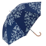 晴雨兼用傘 47cm 8本骨 ATTAIN アテイン 通販 裏シルバー UV99%CUT 遮光率98.0%以上 日傘 レディース 手開き 手動 おしゃれ かわいい 軽い 軽量 ショートタイプ 雨傘 長傘 黒 ブラック オフ白 紺 ネイビー 猫 ネコ&葉っぱ CAT&NOTE 花柄 フラワー ローズガーデン 薔薇 バラ - バックヤードファミリー