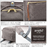 デイパック リュック レディース アネロ anello アネロリュック バックパック 背面ファスナー ハンドル付き 定番 マザーズ スクエア スクエアリュック ポリキャンバス リュックサック おしゃれ デイパック 通学 メンズ 大容量 かわいい メンズバッグ AT-C1221