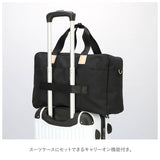 アネロ ショルダーバッグ 通販 ショルダー a4 メンズ レディース 斜めがけ 肩掛け ブランド anello GRANDE 2way ボストン 通勤 通学 軽量 軽い シンプル おしゃれ 大容量 A3 旅行 出張 おでかけ マザーズバッグ ママバッグ ATELIER アトリエ ボストンバッグ - バックヤードファミリー