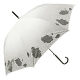 日傘 フリル 通販 58cm レディース ジャンプ傘 晴雨兼用 UVカット 遮光 ワンタッチ傘 ジャンプ  ワンタッチ 折れにくい 雨傘 傘 長傘 グラスファイバー 親骨 ATTAIN アテイン 晴雨兼用傘 婦人 - バックヤードファミリー