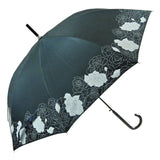 日傘 フリル 通販 58cm レディース ジャンプ傘 晴雨兼用 UVカット 遮光 ワンタッチ傘 ジャンプ  ワンタッチ 折れにくい 雨傘 傘 長傘 グラスファイバー 親骨 ATTAIN アテイン 晴雨兼用傘 婦人 - バックヤードファミリー