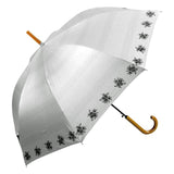 日傘 フリル 通販 58cm レディース ジャンプ傘 晴雨兼用 UVカット 遮光 ワンタッチ傘 ジャンプ  ワンタッチ 折れにくい 雨傘 傘 長傘 グラスファイバー 親骨 ATTAIN アテイン 晴雨兼用傘 婦人 - バックヤードファミリー