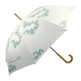 日傘 フリル 通販 58cm レディース ジャンプ傘 晴雨兼用 UVカット 遮光 ワンタッチ傘 ジャンプ  ワンタッチ 折れにくい 雨傘 傘 長傘 グラスファイバー 親骨 ATTAIN アテイン 晴雨兼用傘 婦人 - バックヤードファミリー