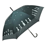 日傘 フリル 通販 58cm レディース ジャンプ傘 晴雨兼用 UVカット 遮光 ワンタッチ傘 ジャンプ  ワンタッチ 折れにくい 雨傘 傘 長傘 グラスファイバー 親骨 ATTAIN アテイン 晴雨兼用傘 婦人 - バックヤードファミリー