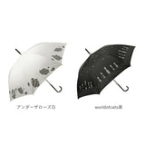 日傘 フリル 通販 58cm レディース ジャンプ傘 晴雨兼用 UVカット 遮光 ワンタッチ傘 ジャンプ  ワンタッチ 折れにくい 雨傘 傘 長傘 グラスファイバー 親骨 ATTAIN アテイン 晴雨兼用傘 婦人 - バックヤードファミリー