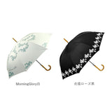 日傘 フリル 通販 58cm レディース ジャンプ傘 晴雨兼用 UVカット 遮光 ワンタッチ傘 ジャンプ  ワンタッチ 折れにくい 雨傘 傘 長傘 グラスファイバー 親骨 ATTAIN アテイン 晴雨兼用傘 婦人 - バックヤードファミリー