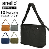 アネロ ショルダーバッグ 通販 レディース メンズ 斜めがけ 大容量 ブランド anello 軽量 軽い 通勤 A4 通学 サブバッグ シンプル 無地 大人 かわいい キルティング 10ポケ 多機能 秋冬 ふっくら 旅行 おでかけ 肩掛け ショルダー LUFFA ルッファ - バックヤードファミリー