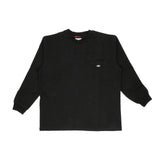 BALL Tシャツ 長袖 32380 ボール 通販 メンズ ブランド ロンT ビッグシルエット ゆったり 綿100% 大きいサイズ ポケット付き おしゃれ シンプル カジュアル 袖口 刺繍 ロゴ ワッペン ユニセックス 男女兼用 おそろい ペアルック トップス メンズファッション