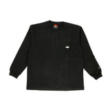 BALL Tシャツ 長袖 32380 ボール 通販 メンズ ブランド ロンT ビッグシルエット ゆったり 綿100% 大きいサイズ ポケット付き おしゃれ シンプル カジュアル 袖口 刺繍 ロゴ ワッペン ユニセックス 男女兼用 おそろい ペアルック トップス メンズファッション