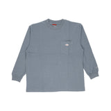 BALL Tシャツ 長袖 32380 ボール 通販 メンズ ブランド ロンT ビッグシルエット ゆったり 綿100% 大きいサイズ ポケット付き おしゃれ シンプル カジュアル 袖口 刺繍 ロゴ ワッペン ユニセックス 男女兼用 おそろい ペアルック トップス メンズファッション