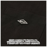 BALL Tシャツ 長袖 32380 ボール 通販 メンズ ブランド ロンT ビッグシルエット ゆったり 綿100% 大きいサイズ ポケット付き おしゃれ シンプル カジュアル 袖口 刺繍 ロゴ ワッペン ユニセックス 男女兼用 おそろい ペアルック トップス メンズファッション