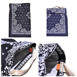 エコバッグ 折りたたみ コンパクト 通販 メンズ レディース 軽量 軽い おしゃれ バンダナ柄 ALLAND オルランド BANDANA BAG バンダナ ハンカチ 綿100% コットン ペイズリー トートバッグ アウトドア 旅行 サブバッグ コンビニ キャンプ フェス ブランド
