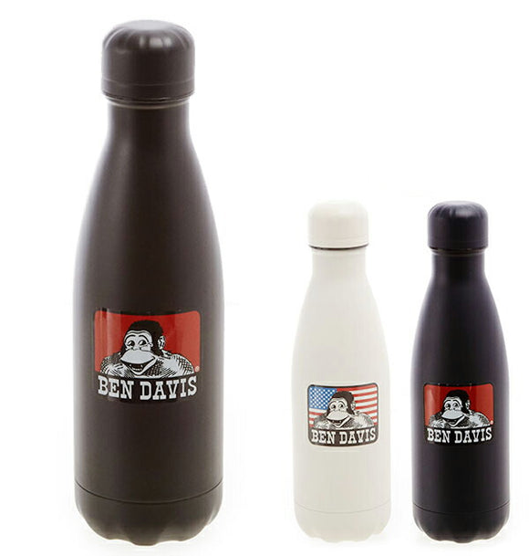 ステンレスボトル ベンデイビス BEN DAVIS 水筒 マグボトル 直飲み おしゃれ 通販 400ml マイボトル 保冷 保温 瓶型 細身 軽量 男性 女性 マイ水筒 ステンレス ボトル 保温保冷 ダイレクト ホワイトレーベル WHITE LABEL アウトドア bd-600-201 BEN-600-20