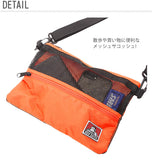 サコッシュ メンズ アウトドア 通販 サコッシュバッグ レディース ブランド BEN DAVIS ベンデイビス メッシュサコッシュ メッシュバッグ ショルダーバッグ 斜めがけ ななめ掛け 軽い 軽量 シンプル おしゃれ かっこいい サブバッグ 通勤 通学 おでかけ 旅行 ウォーキング