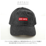 BEN DAVIS キャップ 通販 メンズ ブランド ベンデイビス 帽子 黒 おしゃれ 無地 ロゴ レディース 男女兼用 ユニセックス 綿 コットン カジュアル ストリート 浅め 小さめ お揃い おそろ ペア プレゼント 春夏 秋冬 オールシーズン サイズ調整 アジャスター BOX LOGO LOW