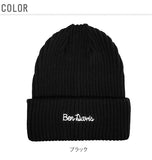 ニット帽 BEN DAVIS ベンデイビス 通販 ニットキャップ メンズ レディース キッズ こども ニット 帽子 キャップ ビーニー beanie 刺繍 ステッチ ブランドロゴ コットン ミックス 暖かい あったか Mix Knit Cap ワッチ ワッチキャップ シンプル おしゃれ ストリート