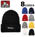 ニット帽 BEN DAVIS ベンデイビス 通販 ニットキャップ メンズ レディース キッズ こども ニット 帽子 キャップ ビーニー beanie 刺繍 ステッチ ブランドロゴ コットン ミックス 暖かい あったか Mix Knit Cap ワッチ ワッチキャップ シンプル おしゃれ ストリート