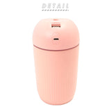超音波加湿器 卓上 通販 加湿器 オフィス 小型 ミニ加湿器 可愛い 超音波 車内 車用 車載 乾燥 コンパクト リビング 寝室 乾燥対策 パフィオ