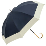 ビコーズ 傘 because 通販 日傘 遮光 長傘 晴雨兼用 雨傘 晴雨兼用傘 UVカット 手開き 50cm 50センチ 軽量 軽い かさ カサ おしゃれ 大人 かわいい シンプル 通勤 通学 女性 女の子 PUコーティング ブラックコーティング