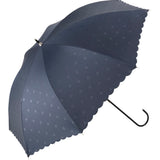 ビコーズ 傘 because 通販 日傘 遮光 長傘 晴雨兼用 雨傘 晴雨兼用傘 UVカット 手開き 50cm 50センチ 軽量 軽い かさ カサ おしゃれ 大人 かわいい シンプル 通勤 通学 女性 女の子 PUコーティング ブラックコーティング