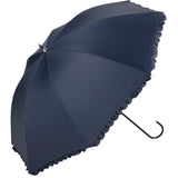 ビコーズ 傘 because 通販 日傘 遮光 長傘 晴雨兼用 雨傘 晴雨兼用傘 UVカット 手開き 50cm 50センチ 軽量 軽い かさ カサ おしゃれ 大人 かわいい シンプル 通勤 通学 女性 女の子 PUコーティング ブラックコーティング