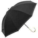 ビコーズ 傘 because 通販 日傘 遮光 長傘 晴雨兼用 雨傘 晴雨兼用傘 UVカット 手開き 50cm 50センチ 軽量 軽い かさ カサ おしゃれ 大人 かわいい シンプル 通勤 通学 女性 女の子 PUコーティング ブラックコーティング