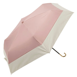 ビコーズ 傘 because 通販 折りたたみ傘 日傘 遮光 晴雨兼用傘 折り畳み傘 晴雨兼用 UVカット 手開き 50cm 50センチ かさ カサ おしゃれ シンプル 大人 かわいい 通勤 通学 携帯 置き傘 女性 女の子 PUコーティング ブラックコーティング