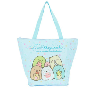 保冷バッグ 折りたたみ 通販 ショッピングバッグ キャラクター グッズ エコバッグ 折り畳み 買い物バッグ 保冷保温 大人可愛い かわいい おしゃれ ポリ コンパクト プレゼント プチギフト エコバック すみっコぐらし