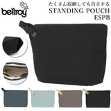 ポーチ メンズ 通販 ブランド bellroy ベルロイ 小物入れ シンプル コード 収納 おしゃれ 旅行 ブラック 黒 持ち運び 小物収納 携帯 アクセサリー バッグインバッグ 小さめ ビジネス STANDING POUCH ESPB